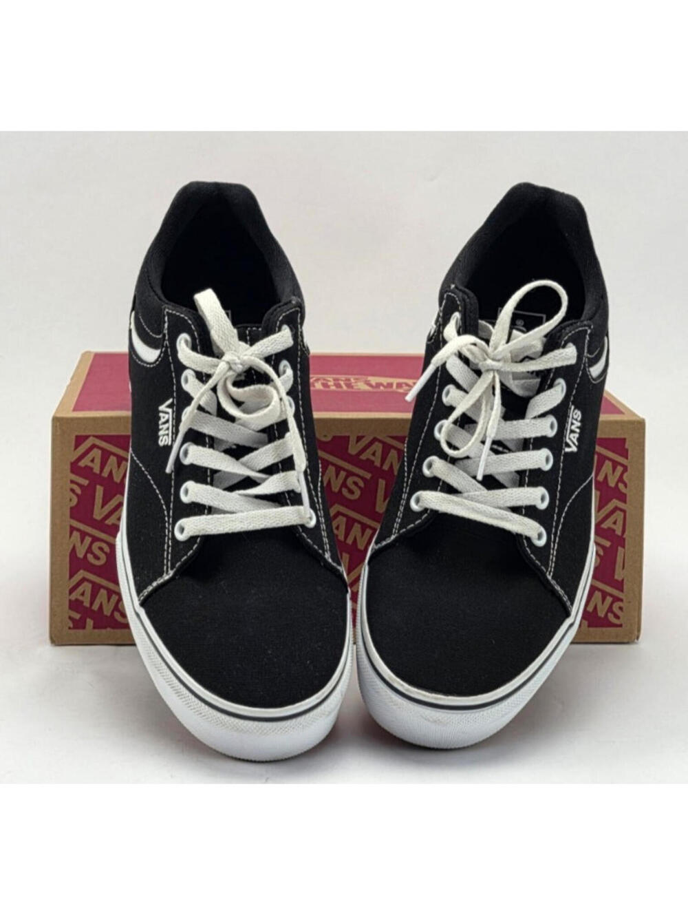 Vans Seldan Platform ST Womens 9.5 Black Canvas Sneakers Platform Shoes